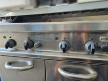 Carica l'immagine nel visualizzatore di Gallery, Cuocipasta bollitore professionale a gas 2 vasche Alpeninox