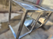 Carica l'immagine nel visualizzatore di Gallery, Tavolo preparazione con foro pattumiera 120x55x85