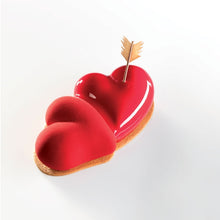 Carica l'immagine nel visualizzatore di Gallery, Stampo Silicone Tortiera Beloved Cuori - coppapasta intergrato