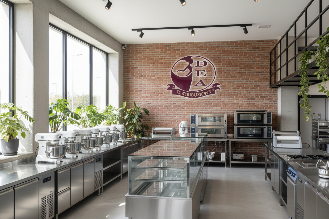 Attrezzature commerciali nuove per locali, bar, pasticcerie, gelaterie e ristorazione