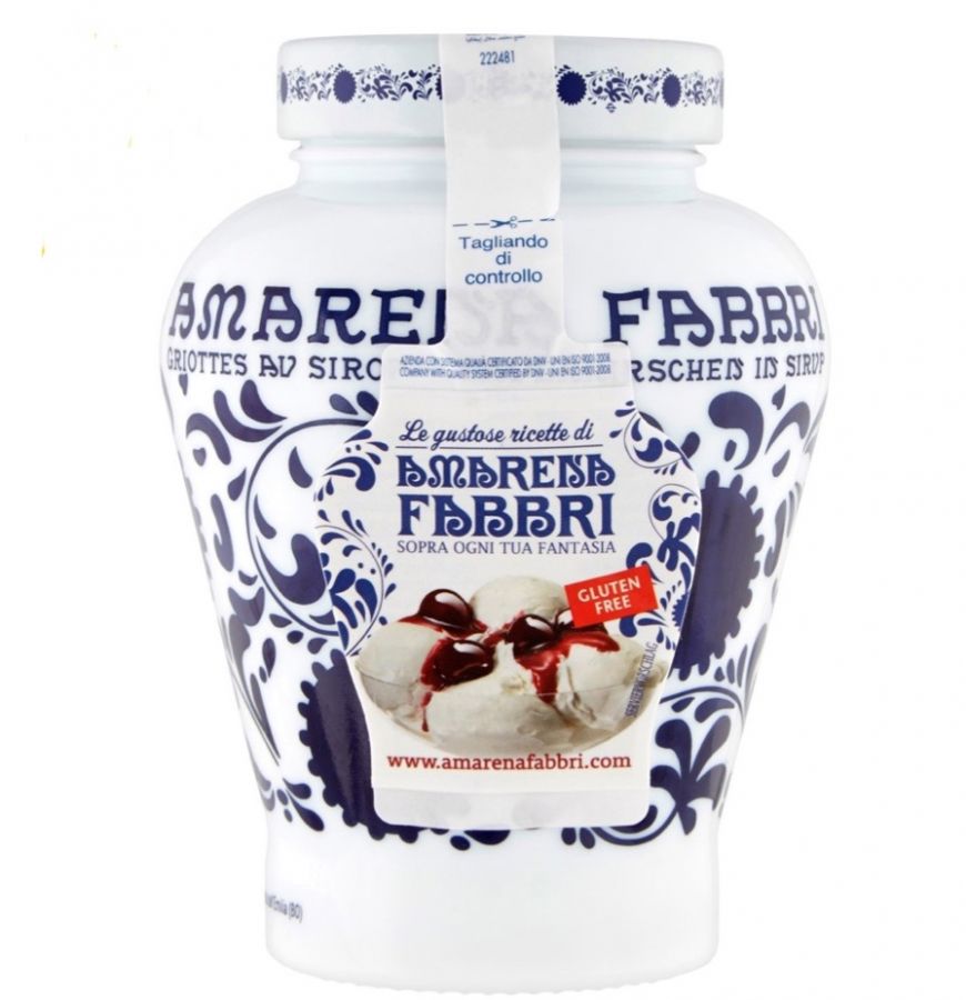 Fabbri Amarena Opaline Vaso Ceramica 600 Gr