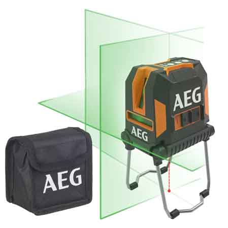 Livella laser verde con piombo CLG330-K AEG