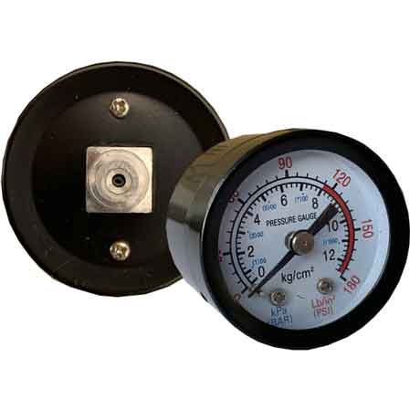 Manometro di ricambio per compressore silenziato 24 lt Cardinale