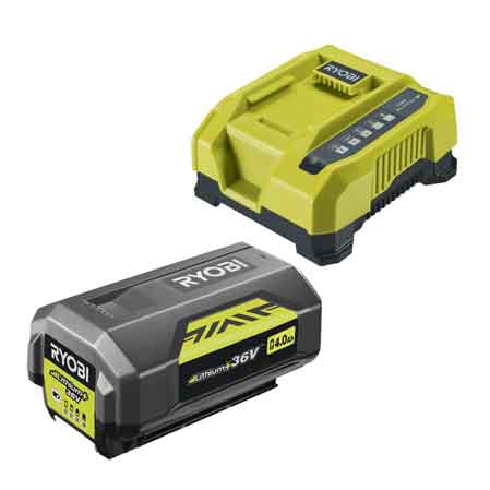 Kit energy batteria e caricabatteria RY36BC60A-140 Ryobi
