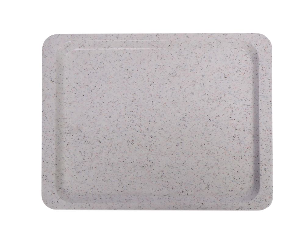 Vassoio in poliestere per ristoranti self-service., AmerBox, GN 1/2, Granito, 325x265mm