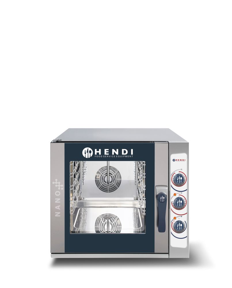 Forno a vapore a convezione NANO 5x GN2/3, HENDI, 400V/5400W, 699x774x(H)620mm