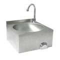 Lavandino con azionamento a ginocchio, HENDI, 400x428x(H)406mm