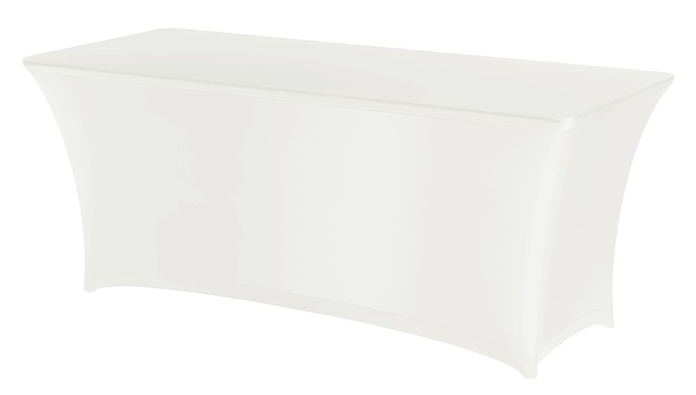 Copri tavolo rettangolare, HENDI, 810934, Bianco, 1200x760x(H)730mm