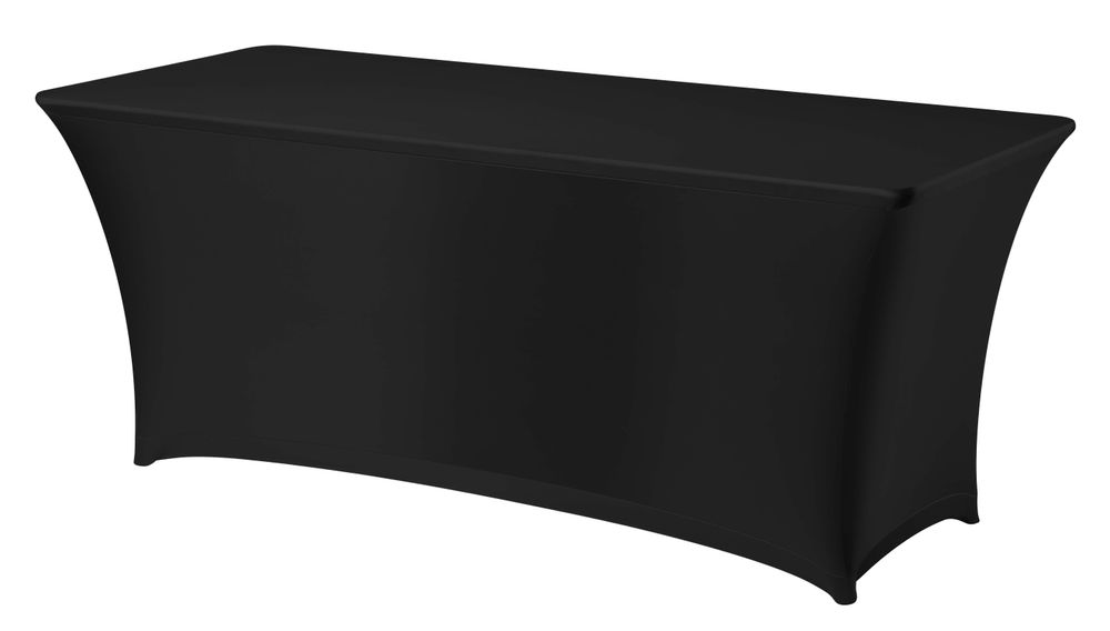 Copri tavolo rettangolare, HENDI, 810910 + 810897, Nero, 1830x760x(H)730mm