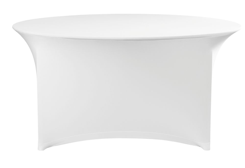 Copritavolo rotondo, HENDI, 810941, Bianco, ⌀1800x(H)760mm