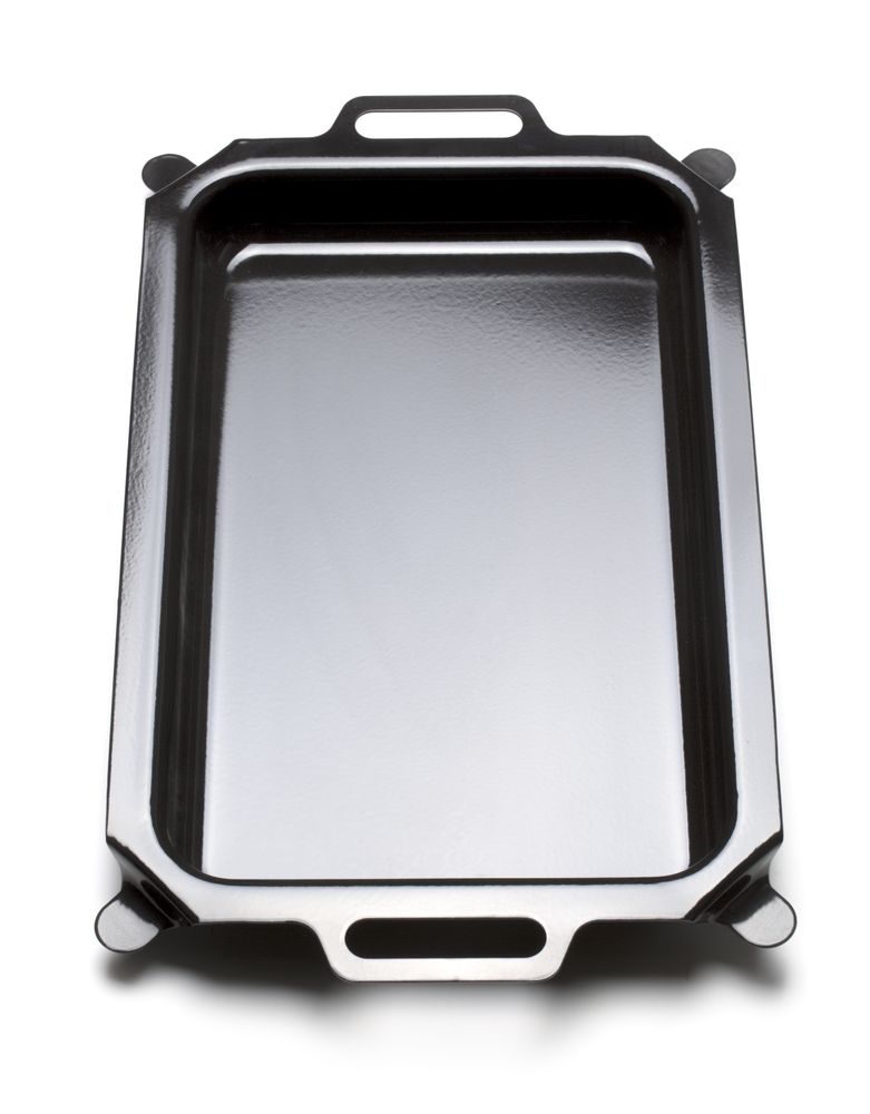 Vassoio per arrosto smaltato, HENDI, 600x360x(H)50mm