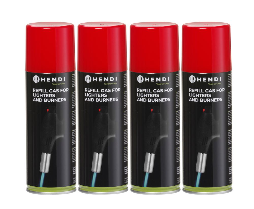 Bomboletta gas, HENDI, 4 pezzi