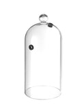 Cupola in vetro con sfiato, HENDI, Campana per cocktails, ⌀130x(H)282mm