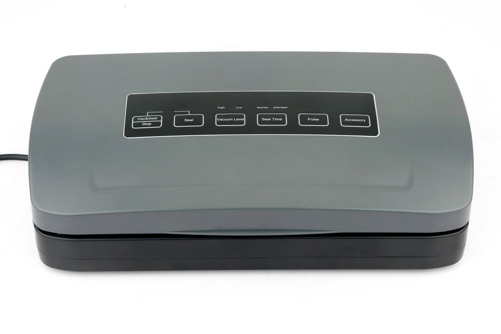 Macchina per il confezionamento sottovuoto con alimentatore a rulli, HENDI, Budget Line, 220-240V/100W, 385x205x(H)95mm