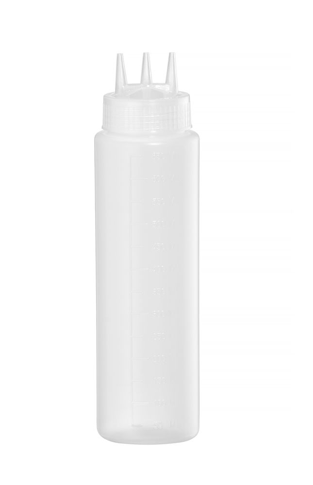 Bottiglia per riscaldatori di salse, HENDI, 0,65L, Trasparente, ⌀68x(H)247mm