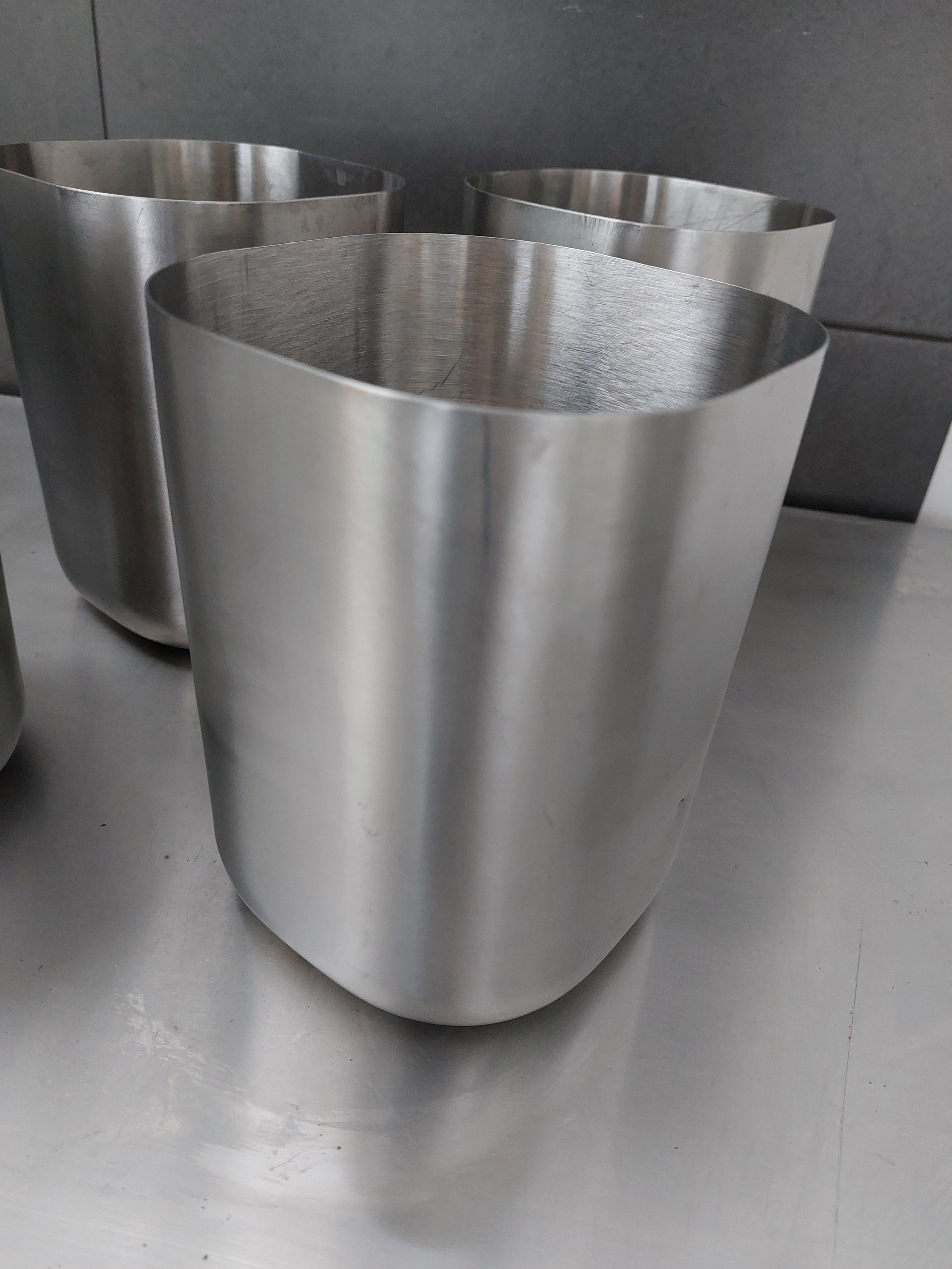 Contenitori in acciaio per pasticceria/gelateria 4 Pz.