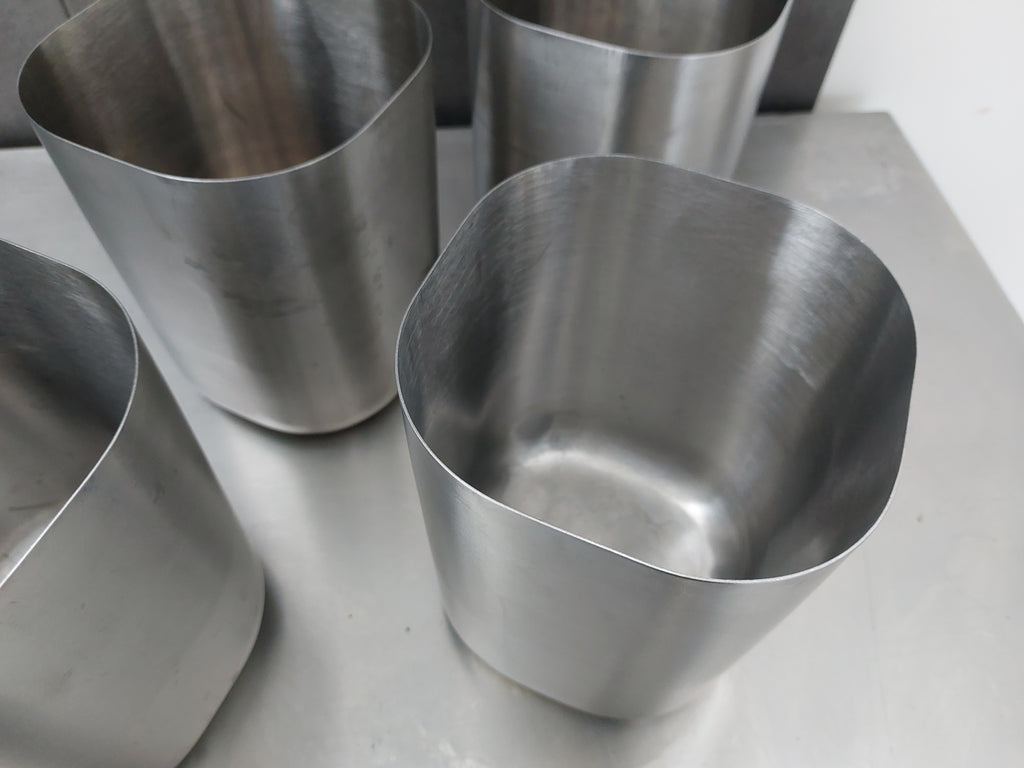 Contenitori in acciaio per pasticceria/gelateria 4 Pz.