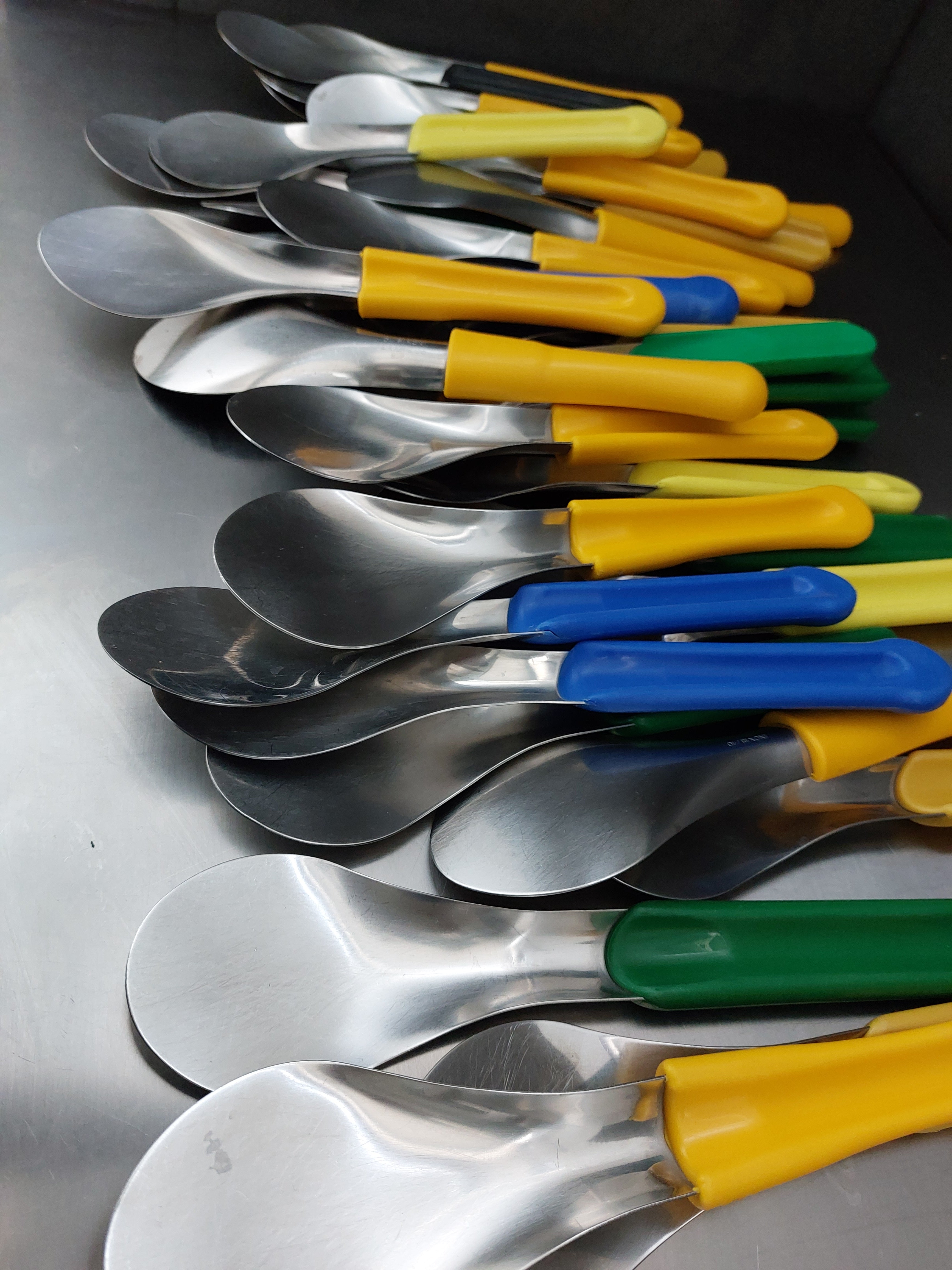 Spatole per gelato colori assortiti