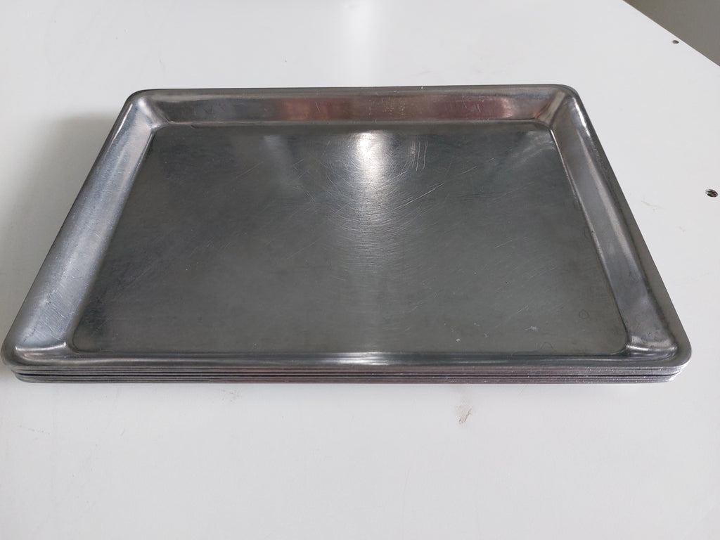Vassoio da vetrina in acciaio inox cm 31x22x2 - immagine 3