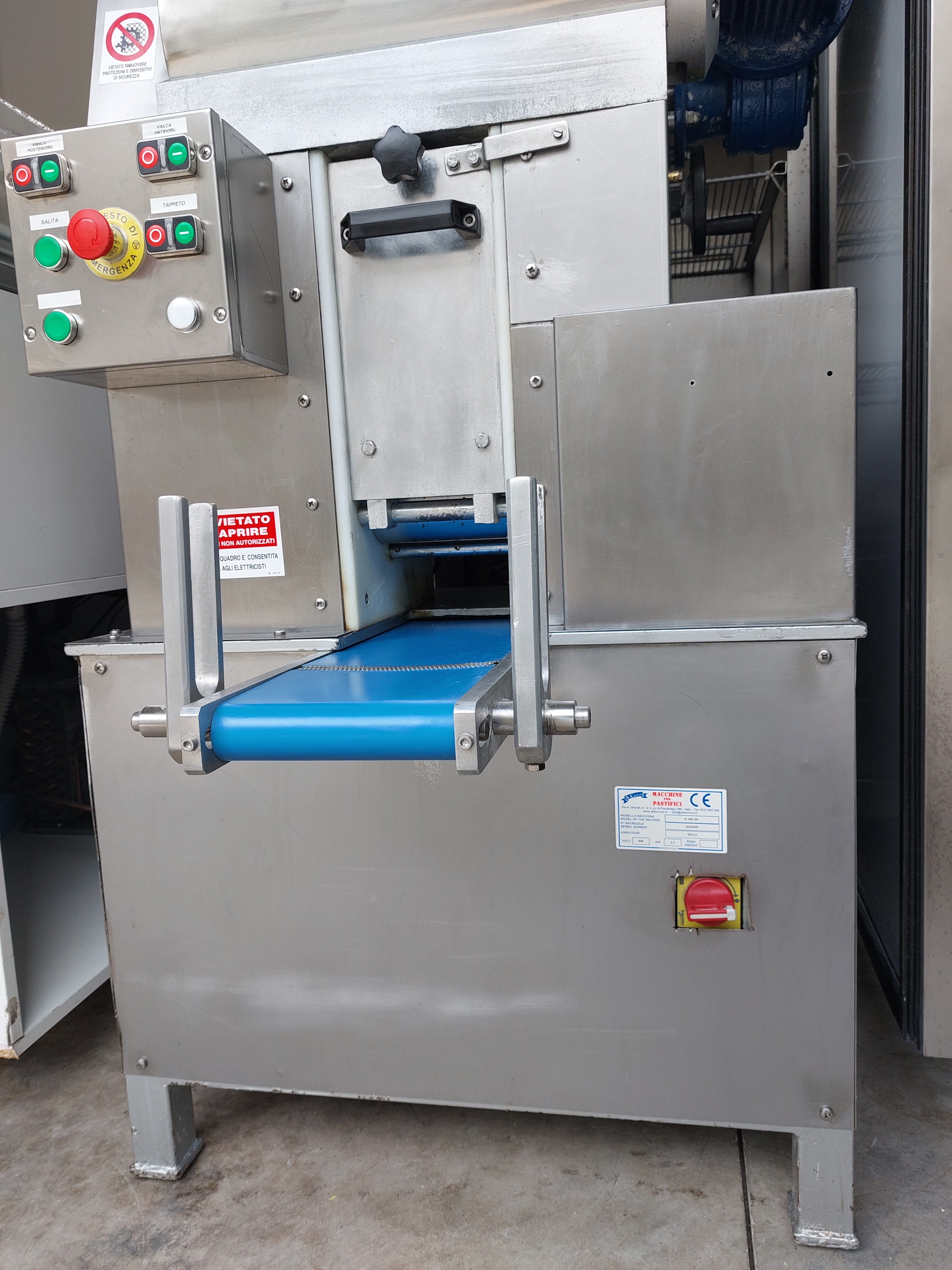 Macchina per produzione pasta fresca Cilindro Automatico - immagine 7