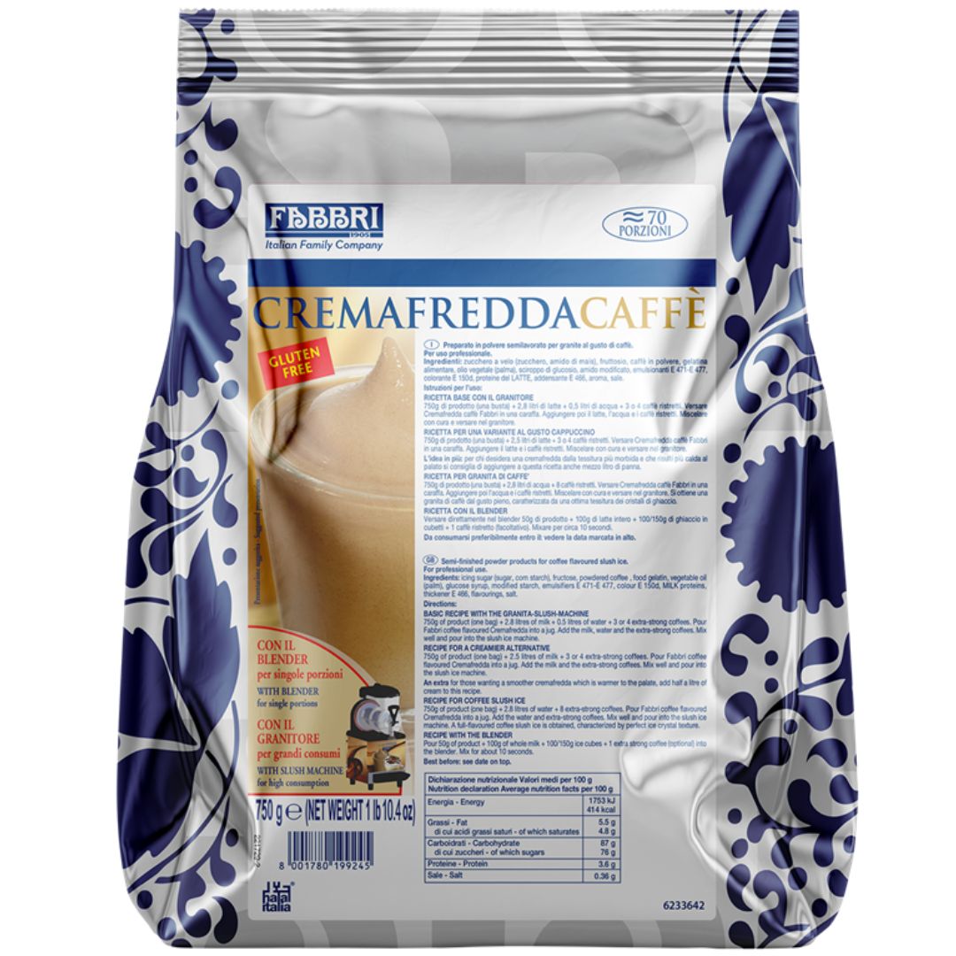 Fabbri Crema Fredda Caffe kg 0.750