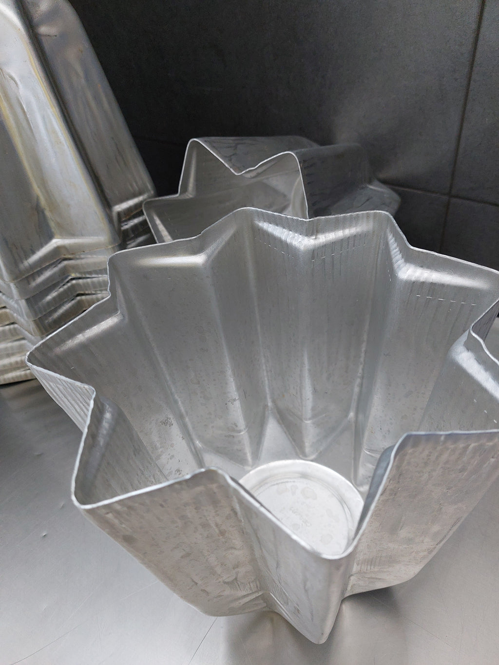 Stampo per pandoro in alluminio 1000gr