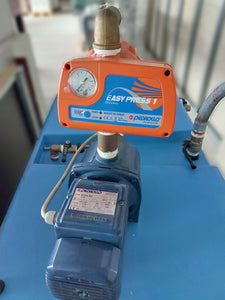 Cisterna da 500 litri con motore autoclave