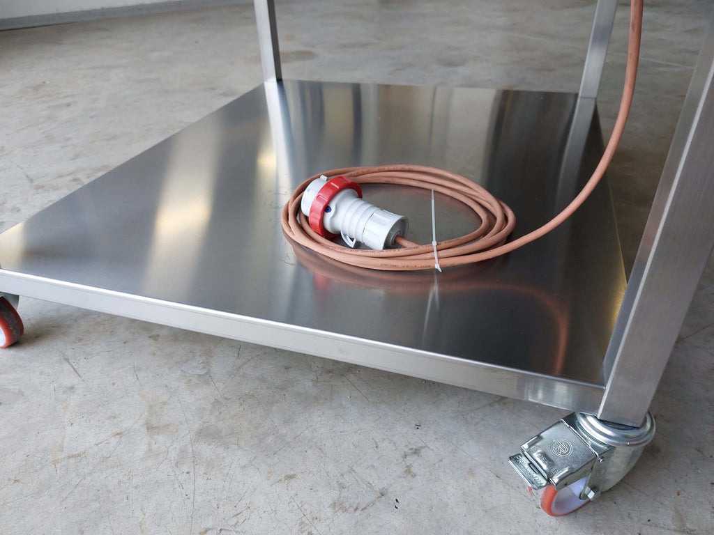 Taglierina manuale con motore elettrico per Torrone - immagine 8