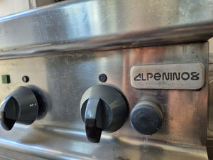Cuocipasta bollitore professionale a gas 2 vasche Alpeninox
