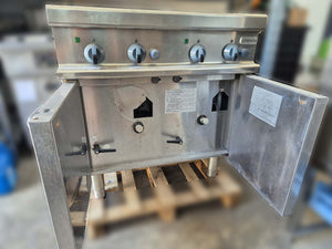 Cuocipasta bollitore professionale a gas 2 vasche Alpeninox