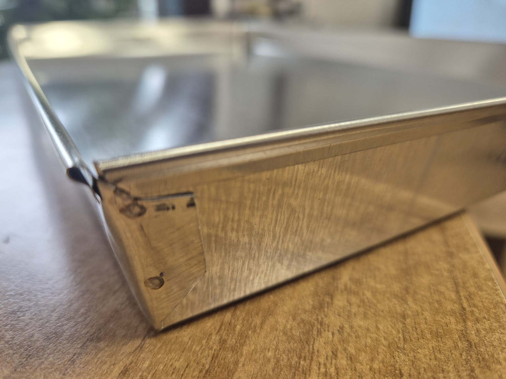 Teglia in alluminio con manici cm 40x60x3,5