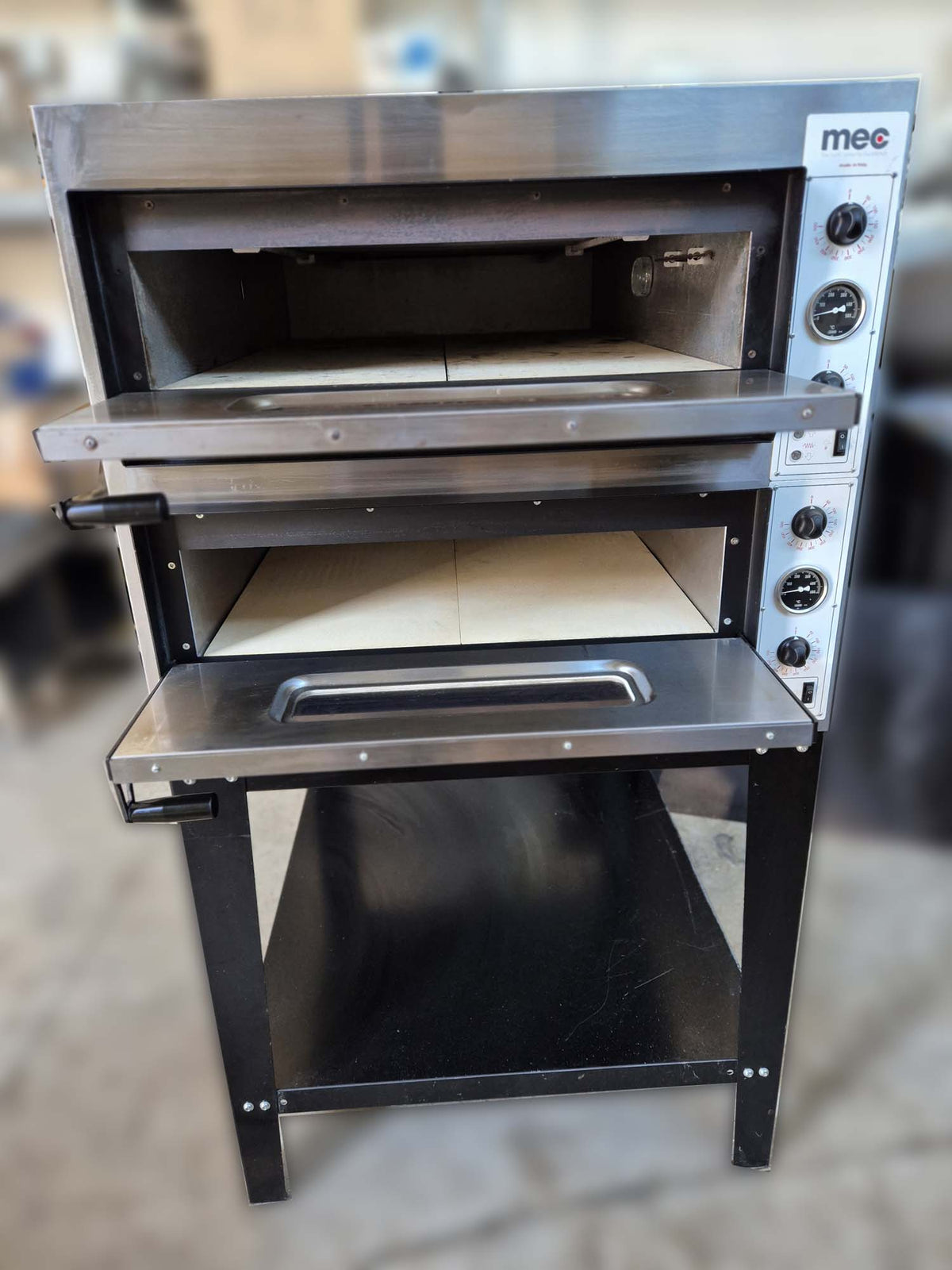 Forno elettrico pizzeria Mec KL 66/66  -   6+6 pizze da ø32 cm - immagine 2