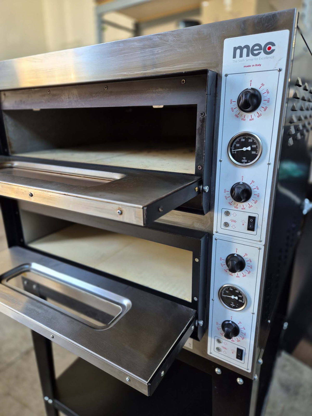 Forno elettrico pizzeria Mec KL 66/66  -   6+6 pizze da ø32 cm - immagine 5
