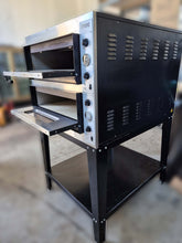 Load image into Gallery viewer, Forno elettrico pizzeria Mec KL 66/66  -   6+6 pizze da ø32 cm
