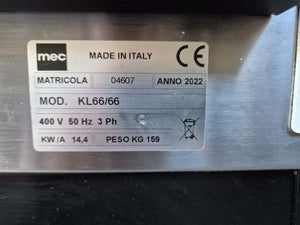 Forno elettrico pizzeria Mec KL 66/66  -   6+6 pizze da ø32 cm
