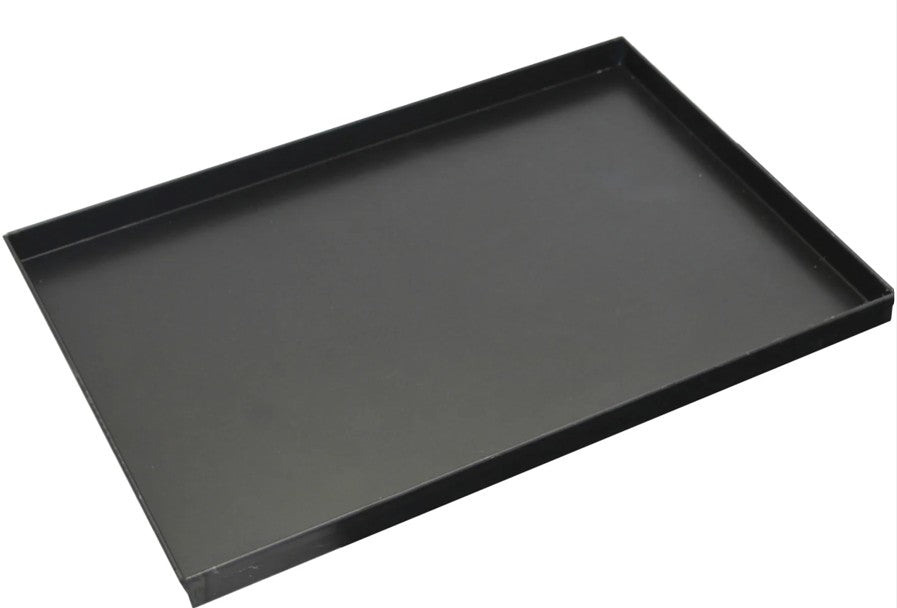 Teglia per pizza in ferro alluminato cm. 40 x 60 x 2h