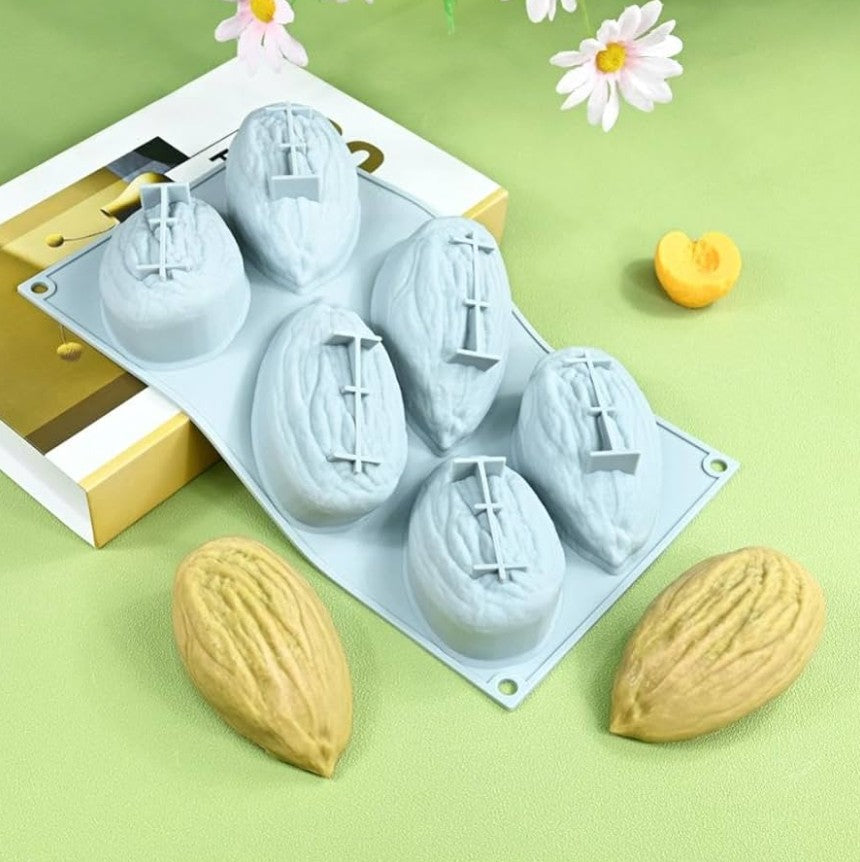 Stampo Silicone Mandorla 6 Impronte Monoporzione