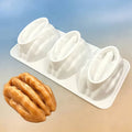 Stampo Silicone Noce 3 Impronte Monoporzione