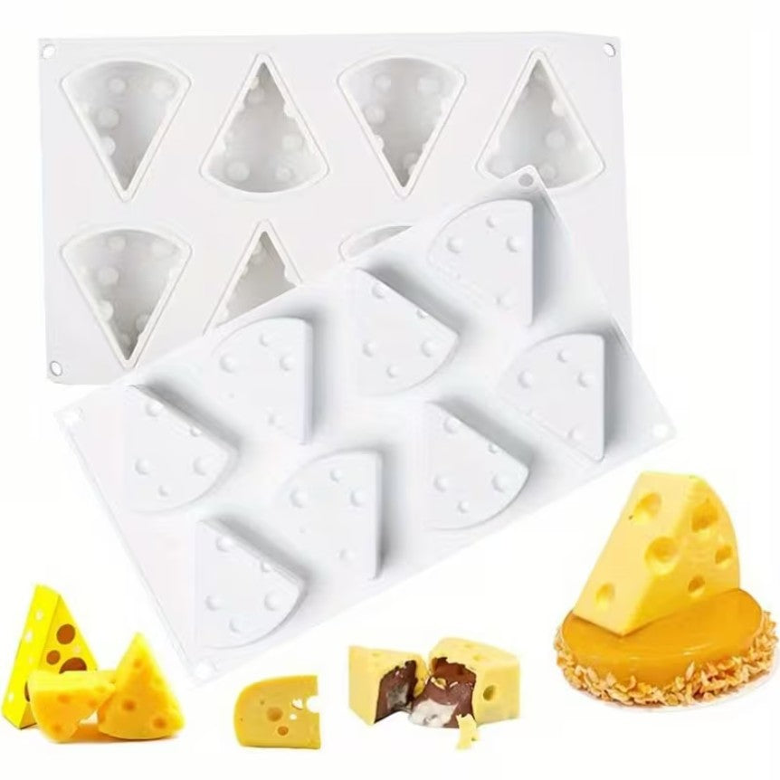 Stampo Silicone Formaggio 8 Impronte Monoporzione