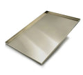 Teglia per pizza con X 60x40 in ferro alluminato