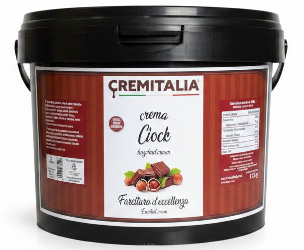 Crema Ciock - Spalmabile alla Nocciola Cremitalia 12 Kg