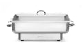 Chafing dish elettrico Pollina, HENDI, Profi Line, 9L, Argento, 230V/900W, 587x440x(H)273mm