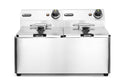 Friggitrice Kitchen Line - 2x 8L, HENDI, Kitchen Line, 16L, 230V/7000W, 542x430x(H)351mm