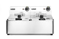 Friggitrice Kitchen Line - 2x 6L, HENDI, Kitchen Line, 12L, 230V/6600W, 550x430x(H)305mm
