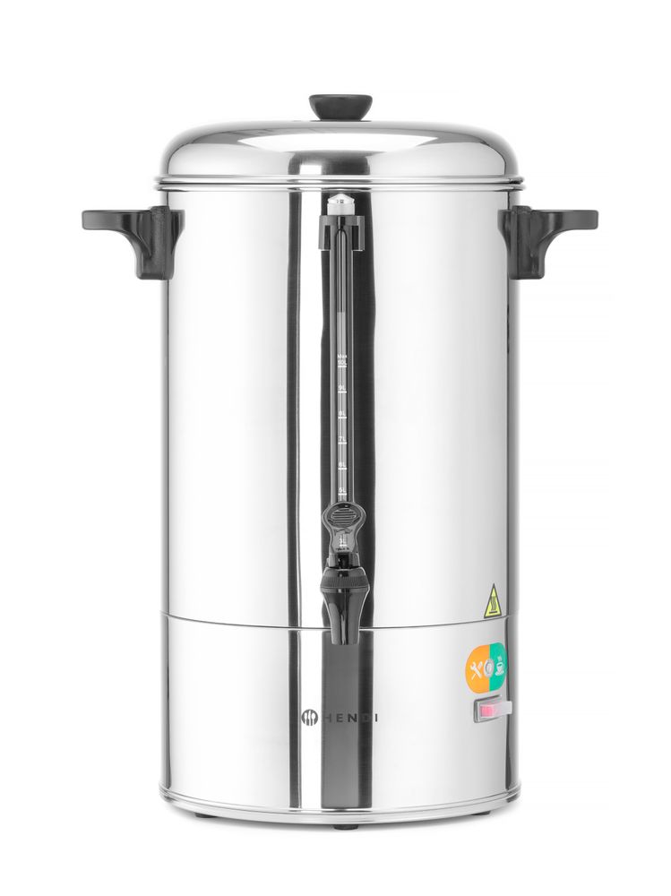Percolatore a parete singola, HENDI, 10L, 230V/1500W, 406x390x(H)522mm