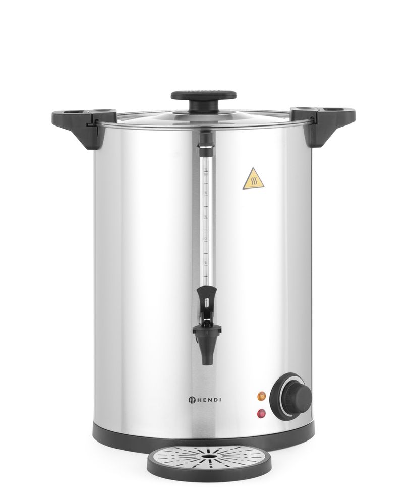 Caldaia per bevande calde a doppia parete., HENDI, ≈ 120 tazze in 37 min., 17L, 220-240V/2500W, 415x382x(H)480mm