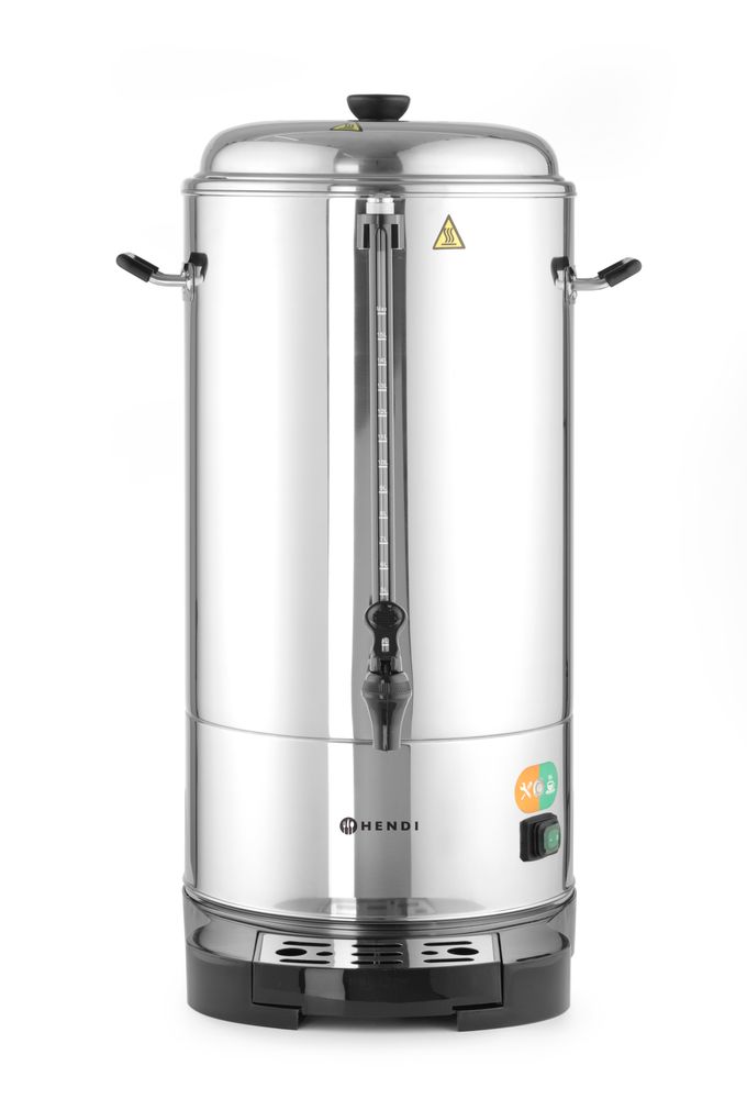 Caffettiera a filtro con doppia parete, HENDI, 16L, 230V/1500W, 360x401x(H)647mm