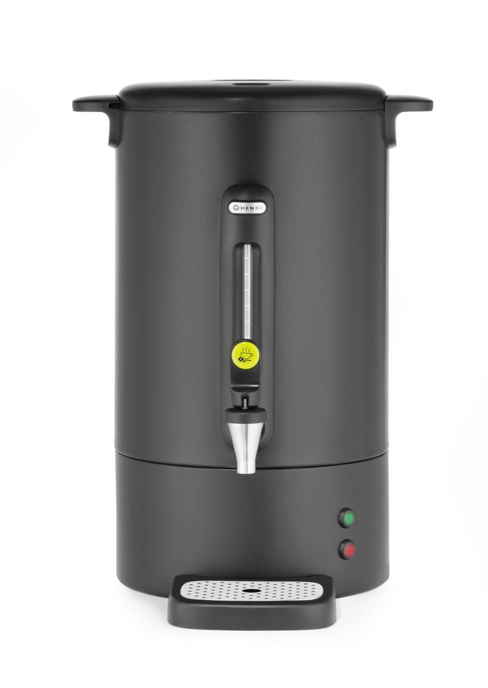 Percolatore UNIQ , HENDI, designed by Robert Bronwasser, 14L, Nero, 220-240V/1750W, 357x380x(H)502mm