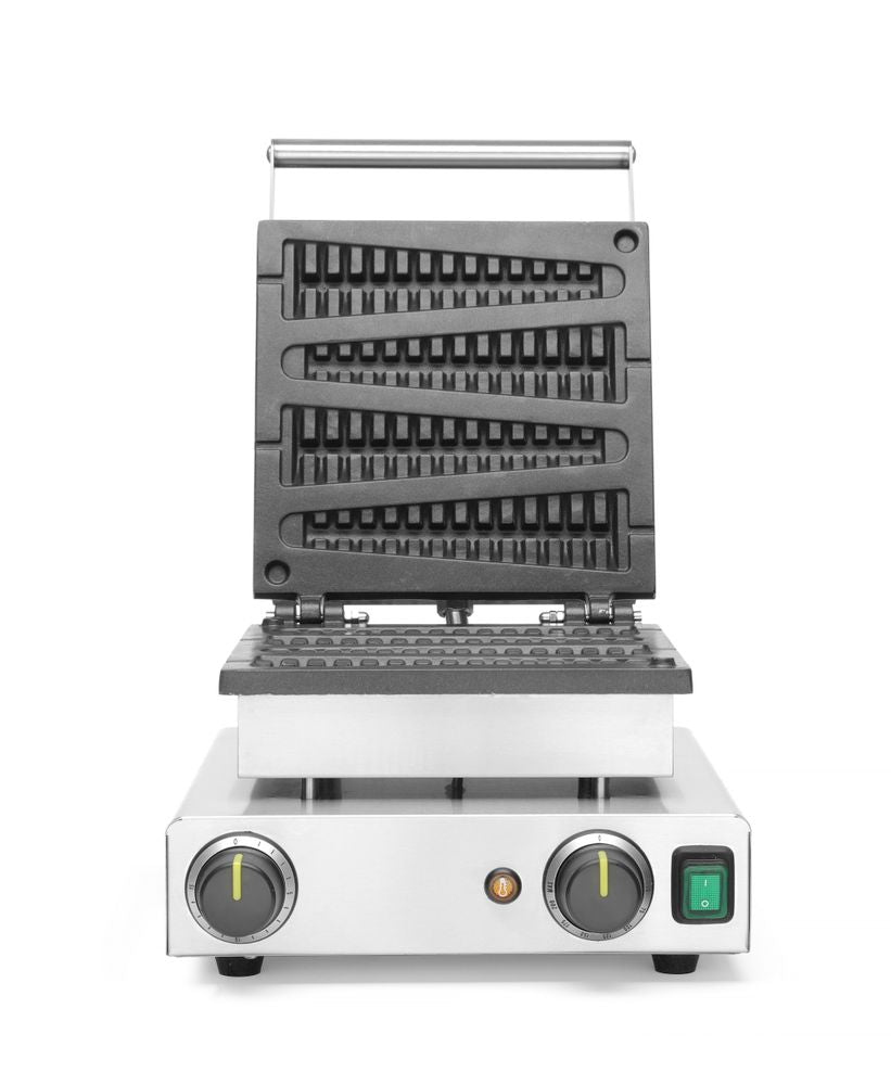 Piastra per waffle corn dog, HENDI, 230V/1750W, 314x417x(H)229mm