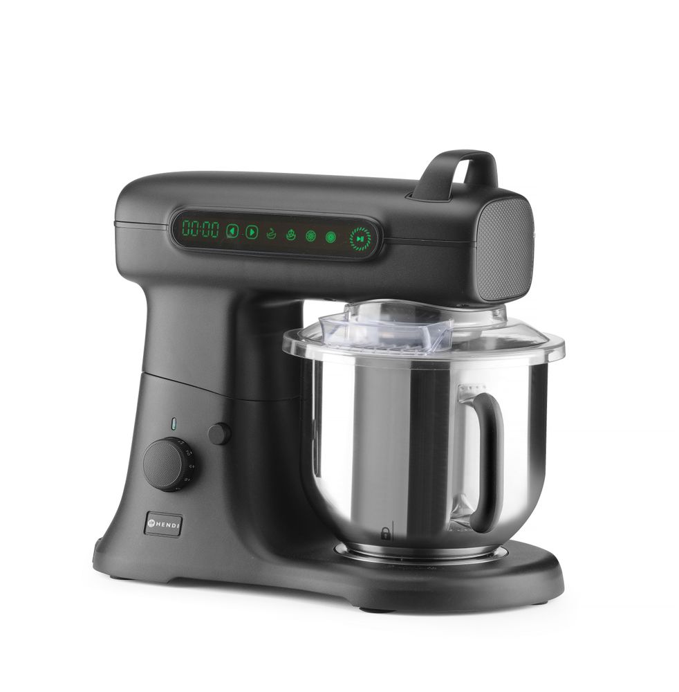 Miscelatore planetario Blackbolt PRO, HENDI, 7L, Nero, 220-240V/800W, 470x263x(H)413mm